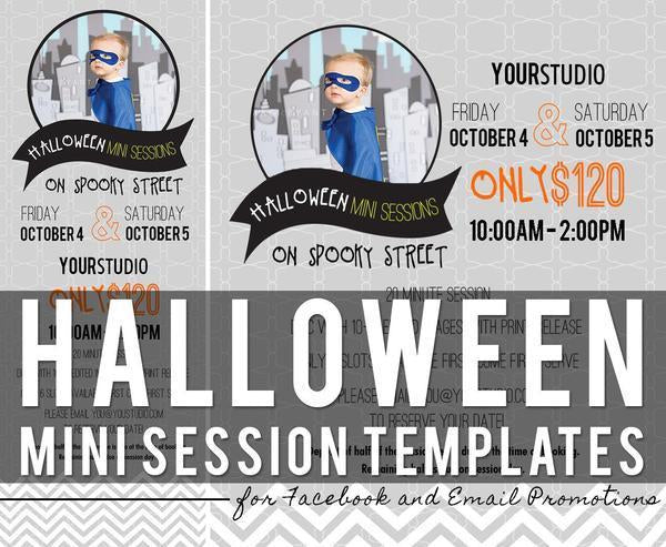 Spooky Halloween Photo Overlay Collection