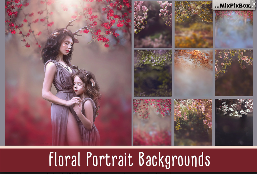 2020 Photo Overlay Bundle: Beach Backgrounds, Dirt Explosion, Stadium Light, Animal Overlays, Ribbon, Floral + more!