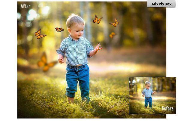 1700+ Photo Overlays, Long Exposure, Glitter, Number Balloons, Digital Papers + More!