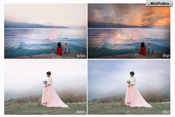 1700+ Photo Overlays, Long Exposure, Glitter, Number Balloons, Digital Papers + More!