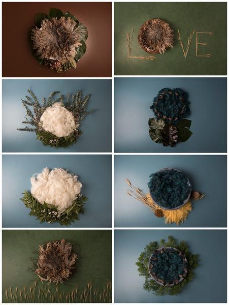 Complete Digital Newborn Backdrop Bundle *ALL OF THEM* + Tutorial Videos!