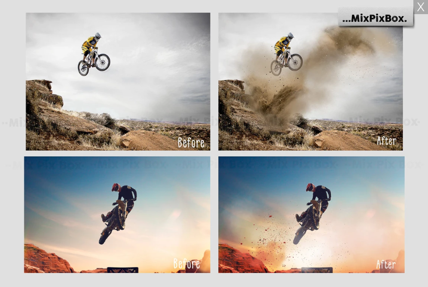 2020 Photo Overlay Bundle: Beach Backgrounds, Dirt Explosion, Stadium Light, Animal Overlays, Ribbon, Floral + more!
