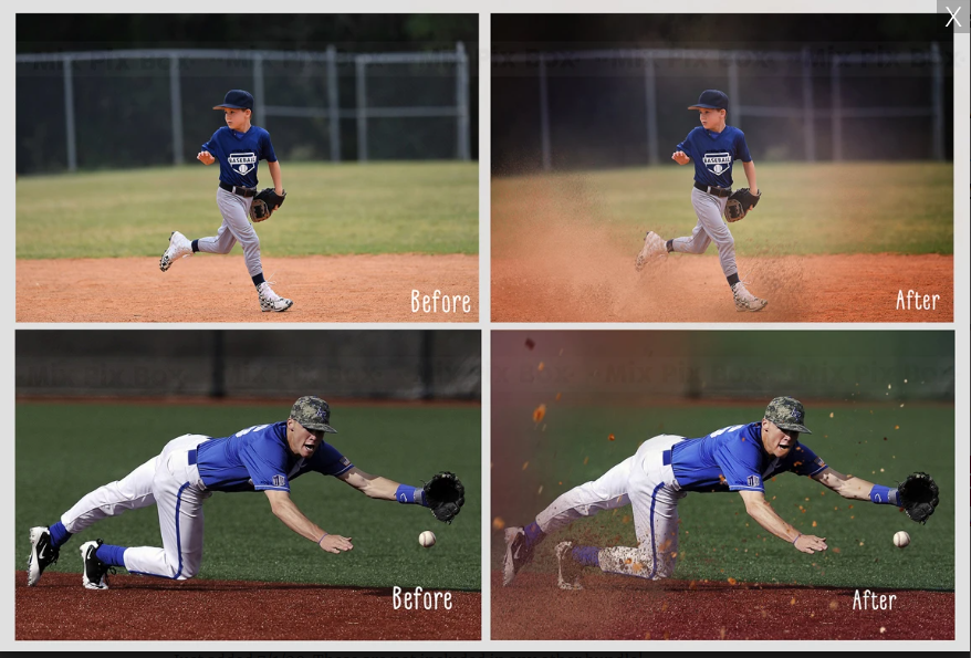 2020 Photo Overlay Bundle: Beach Backgrounds, Dirt Explosion, Stadium Light, Animal Overlays, Ribbon, Floral + more!