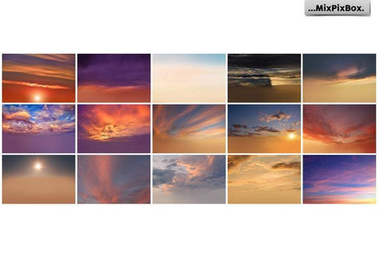 1000+ Sky Overlay Bundle