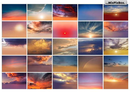 1000+ Sky Overlay Bundle