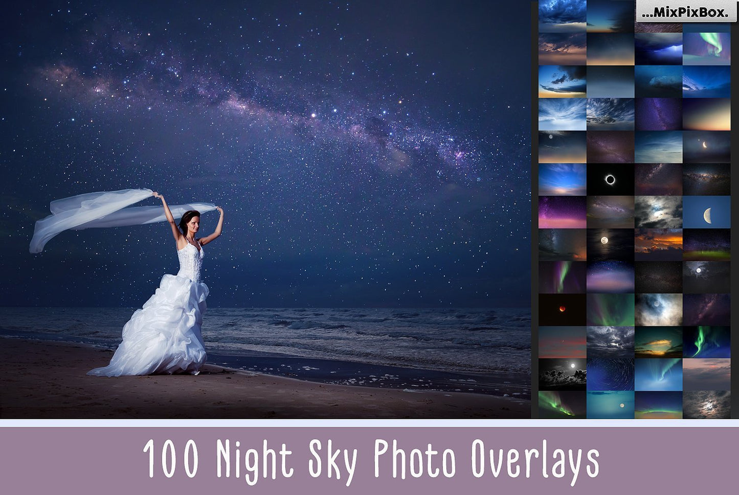 1000+ Sky Overlay Bundle